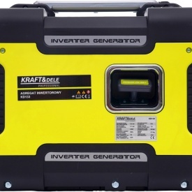 Generator inverter monofazat KraftDele KD133, 230V, 2.5 kW, benzină, sinus pur, compact pentru casă, rulotă, camping și backup - Img 2