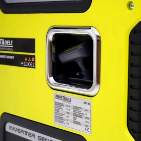 Generator inverter monofazat KraftDele KD133, 230V, 2.5 kW, benzină, sinus pur, compact pentru casă, rulotă, camping și backup - Img 12