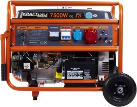 Generator Profesional Trifazic KraftDele KD147 – 7500W, 230V/400V, AVR, Pornire Electrică – Putere Industrială pentru Șantier și Backup Total - Img 6