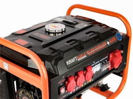 Generator Profesional Trifazic KraftDele KD161 – 3500W, 380V/230V/12V, Bobinaj Cupru – Putere Stabilă pentru Șantier și Backup Casnic - Img 10