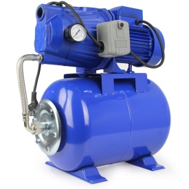 Hidrofor Mar-Pol 24L cu pompă de suprafață 1000W, presiune 4,5 bar, debit 50 l/min, pentru alimentare cu apă