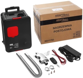Incalzitor parcare pe ulei/motorina 9 kW 12/24/230V LCD Telecomanda MXK11783 - Img 2