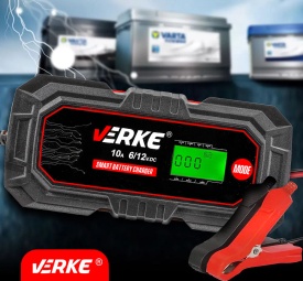 Încărcător auto inteligent cu microprocesor 6V/12V 10A MaxRom V80028 pentru acumulatori STD, AGM și GEL - Img 9