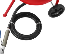 Instalație de sablare tip sifon 80L Kraft&Dele KD5855 – Presiune 7.5 bar, Kit complet accesorii, Mobilă, Capacitate mare - Img 11