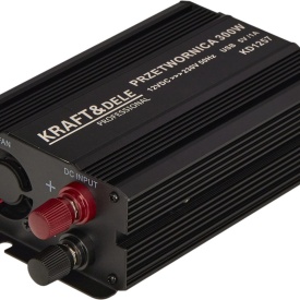Invertor auto 12V la 230V cu sinus pur KraftDele KD1257, 300W putere continuă, 600W vârf, USB și protecții multiple - Img 8