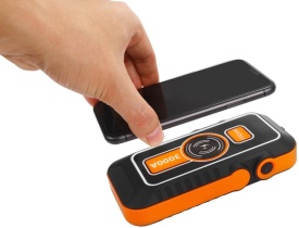 Jump Starter Profesional KraftDele KD5493 – 16.000mAh, 3000A Peak, Încărcare Wireless 15W, Cabluri Inteligente cu LCD, Lanternă SOS - Img 12
