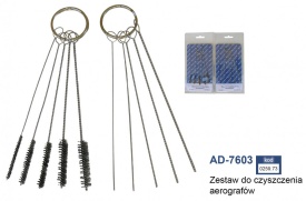 Kit de curatare pentru aerograf si pistol profesional MA0259.73 – Kraft&Dele