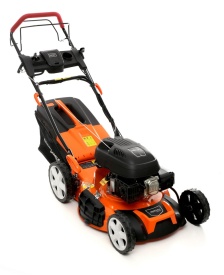 Kosiarka pe benzină KraftDele KD5081, 6,6 kW, 173 cc, lățime tăiere 530 mm, coș 60 L, reglaj 25-75 mm - Img 6