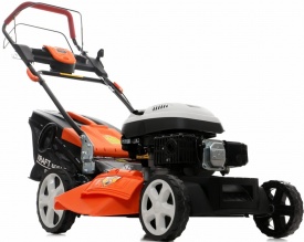 Kosiarka spalinowa KraftDele KD5080, 6620 W, lățime de tăiere 510 mm, reglaj 25-75 mm, cos 60 L, mulcire și evacuare laterală - Img 3