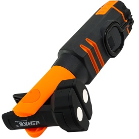 Lampă de lucru LED COB MaxRom V87511 cu acumulator Li-Ion, bază magnetică rotativă și funcție power bank USB - Img 7