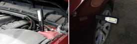 Lampă de lucru LED MaxRom 550 lm + 250 lm, acumulator 2000 mAh și bază de încărcare, pentru service și atelier - Img 10