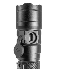 Lanternă LED din aluminiu 1300 lm cu acumulator 4000 mAh MaxRom, autonomie extinsă și rază de iluminare până la 190 m - Img 3