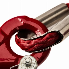 Lină sintetică pentru troliu electric KraftDele KD1319, 8 mm x 24 m, Dyneema, cu cârlig și ochet, sarcină 6800 kg - Img 6