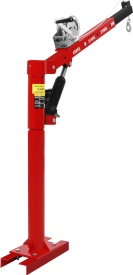 Macara hidraulică de atelier cu troliu KraftDele KD12687, braț telescopic, rotire 360°, capacitate maximă 450 kg - Img 5
