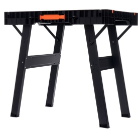Masă de lucru pliabilă KraftDele KD10746, banc de lucru portabil pentru atelier, garaj și depozit, sarcină maximă 500 kg - Img 3