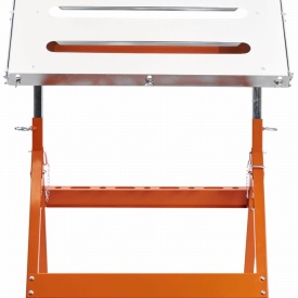 Masă de sudură pliabilă KraftDele KD1179, blat galvanizat, reglaj înălțime și unghi, 760 x 601 mm - Img 3