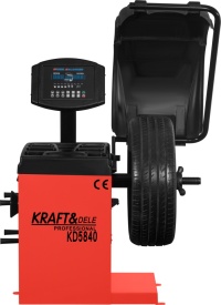 Mașină automată de echilibrat roți KraftDele KD5840 – laser, 230V, jante 10–24” - Img 11
