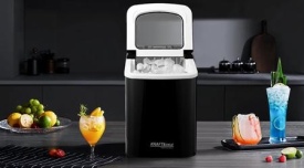 Mașină de făcut gheață KraftDele KD4123, 110W, rezervor 2L, aparat compact pentru casă, birou și evenimente - Img 12