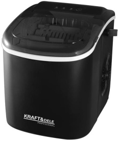 Mașină de făcut gheață KraftDele KD4124, 12 kg/24h, rezervor 1,2 L, 120W, compactă pentru casă, birou și petreceri - Img 7