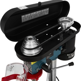 Mașină de găurit cu coloană KraftDele KD510, 1550W, 5 trepte de viteză, mandrină 13 mm, cu masă reglabilă și menghină - Img 8