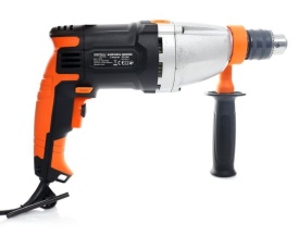 Mașină de găurit cu percuție electrică KraftDele KD1688, 1700W, mandrină metalică, revers și mâner auxiliar - Img 5