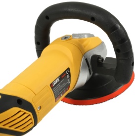 Mașină de polisat auto VERKE 1400W cu pornire lină, turație variabilă și disc 180 mm pentru metal, lemn și piatră - Img 3