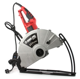Mașină de tăiat beton și asfalt 2600W MAR-POL M66100 – disc 355mm, tăiere umedă/uscată, Soft Start, adâncime 125mm - Img 6