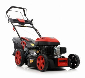 Mașină de tuns gazon pe benzină KraftDele KD5082, 6,62 kW, lățime tăiere 510 mm, coș 60 L, mulcire și evacuare laterală - Img 4