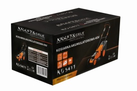 Mașină de tuns iarba cu acumulator KraftDele KD5411, 40V, lățime tăiere 38 cm, coș 50L, reglaj 25-75 mm - Img 4