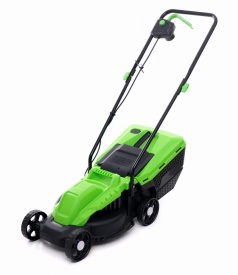 Mașină de tuns iarba electrică KraftDele KD5425, 2200W, lățime de tăiere 32 cm, coș 30L
