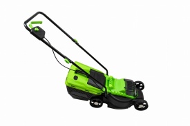 Mașină de tuns iarba pe acumulator KraftDele KD5420, motor fără perii, 20V, acumulator 4Ah, coș 30L, lățime tăiere 320 mm - Img 11