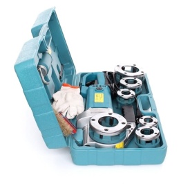 Mașină electrică de filetat țevi KraftDele EC592, 1800W, set 6 capete, pentru lucrări de instalații și atelier - Img 2