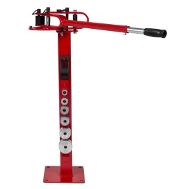 Mașină manuală de îndoit țevi, bare și platbande KraftDele KD337, cu unghi de îndoire până la 180° - Img 2