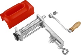 Mașină manuală pentru frăgezirea și întinderea cărnii KraftDele KD4193, cu prindere pe blat și role de lucru