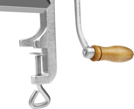 Mașină manuală pentru frăgezirea și întinderea cărnii KraftDele KD4193, cu prindere pe blat și role de lucru - Img 10