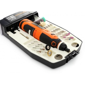 Mini freza electrica 12V 55 piese 25000 rpm KraftDele KD1669