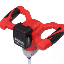 Mixer electric cu acumulator KraftDele KD3036, filet M14, paletă 100 mm, acumulator 4Ah pentru vopsele, adezivi și mortar - Img 5