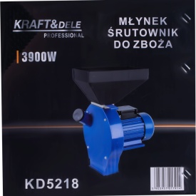 Moară electrică pentru cereale și șrotor KraftDele KD5218, 3900 W, cu 3 site interschimbabile pentru porumb și grâne - Img 12