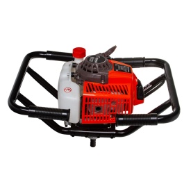 Motoburghiu pe benzină Mar-Pol M84012, 2 timpi, 68 cm³, 2,2 kW, pentru găuri în sol și lucrări de montaj garduri