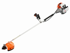 Motocoasă pe benzină KraftDele KD5041, 53 cc, 2 timpi, 46 cm, cu cap trimmy și disc pentru iarbă deasă