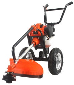 Motocoasă pe roți Mar-Pol DEMON Trolley M83107, 2 timpi, 1,4 kW, lățime de tăiere 42 cm, pentru teren dificil și pante - Img 2