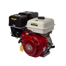 Motor termic pe benzină Mar-Pol M30061, 15 CP, arbore orizontal 25 mm, 4 timpi, pornire manuală