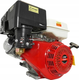 Motor termic pe benzină VERKE 15 CP, arbore 25,4 mm, 4 timpi, 423 cmc, pentru compactoare, generatoare și utilaje - Img 3