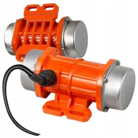Motor vibrator 3000 RPM, forta de excitatie ajustabila, portocalie, 17x11x7.5cm – Kraft&Dele