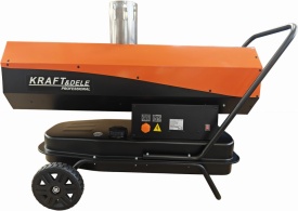 Nagrzewnică cu motorină 40 kW KraftDele KD5962, încălzire directă pentru hală, atelier, depozit și șantier - Img 3