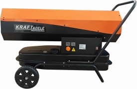 Nagrzewnică pe motorină KraftDele KD5960, 60 kW, cu termostat, ventilator și rezervor 38 L pentru hale, ateliere și șantiere - Img 5