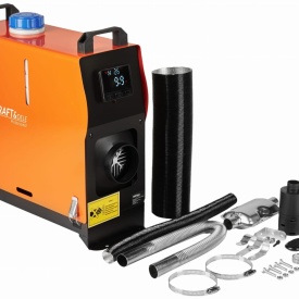 Nagrzewnică staționară diesel KraftDele KD11782, 9 kW, 12V, cu LCD și telecomandă, pentru vehicule, rulote și garaj - Img 8