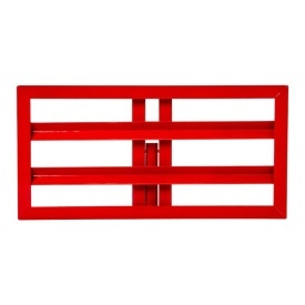 Nivela manuală pentru teren Mar-Pol 60 x 30 cm, unealtă robustă pentru nivelare sol, pavaj, gazon și amenajări exterioare - Img 4