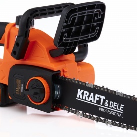 Piilă electrică cu acumulator KraftDele KD10643, 21V, 12 inch, 2 acumulatori 4Ah și accesorii incluse, pentru grădină și tăieri ușoare - Img 1
