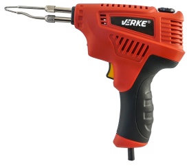 Pistol de lipit tip transformator 200 W cu reglaj de temperatură, iluminare și valiză de transport MaxRom - Img 4